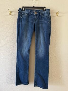 Guess Starlet Boot Cut Low Rise Longer Blue Jeans Women’s Size 29 Western READ